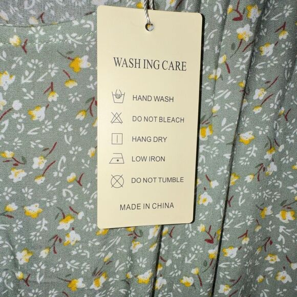 Women’s Plus Size Spring, Summer Boho, Tiered Floral Dress with Pockets. Size 26 - Picture 9 of 9